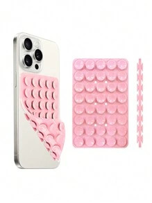 Double-Sided Silicone Suction Cup For Cell Phone, Mirror, Makeup, Gym & Yoga Toys - Slouchy Phone... | SHEIN