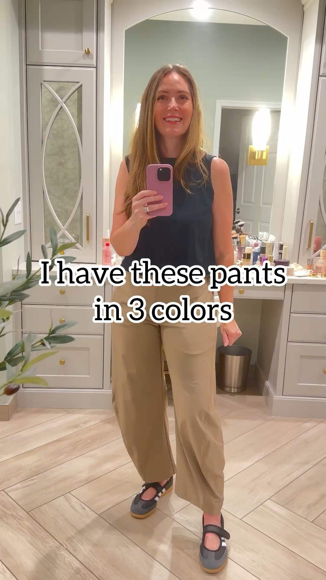 I have the @Ruti On the Loose pants in 3 colors. They really are much better than the cheap knock offs. The fit is better (esp if you are at all curvy), and the fabric has just the right amount of stretch. I'm convinced these are the perfect travel pants. I wore them to and from Europe this summer, and they'll be my go-to for all of my dance momming this season!

#LTKTravel #LTKOver40 #LTKSaleAlert