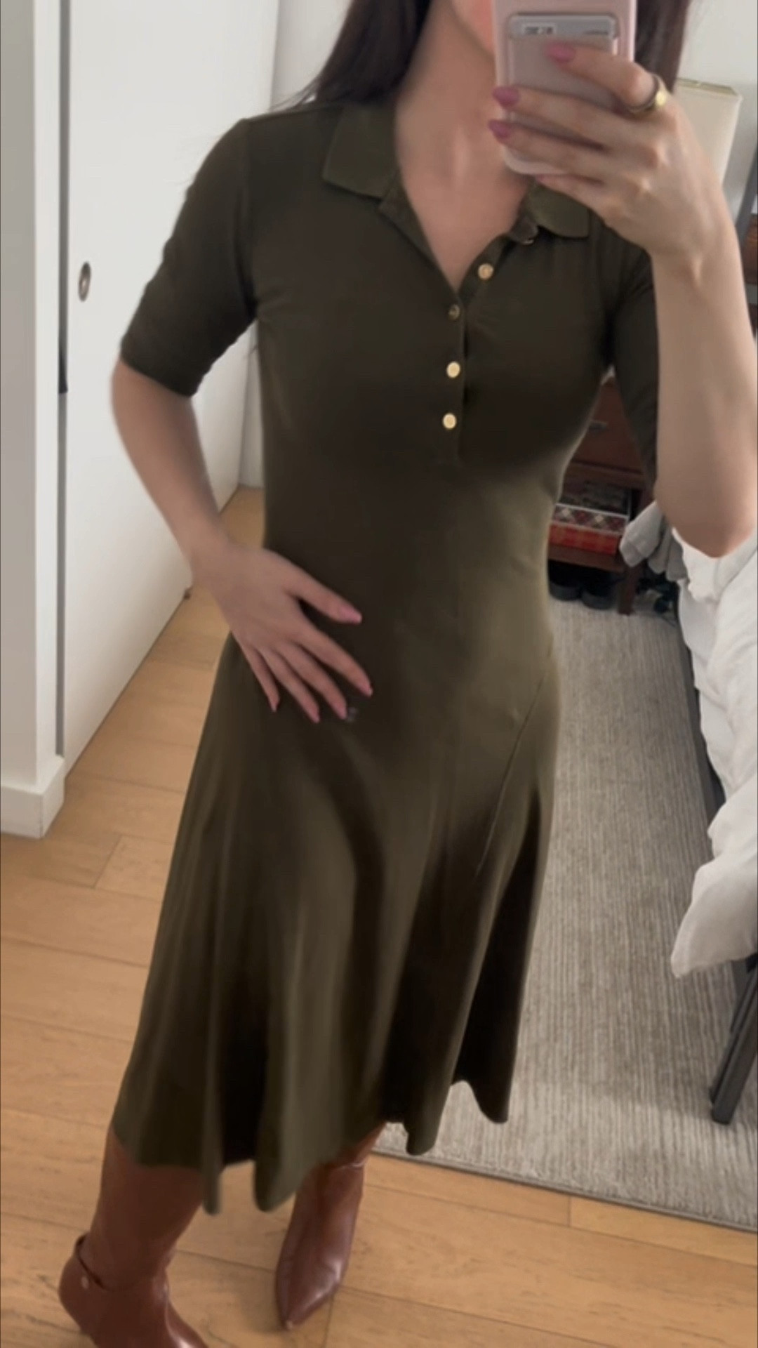 I love the details of this dress from Ralph Lauren. Similar options tagged 🤎

#LTKootd #LTKU #LTKWorkwear