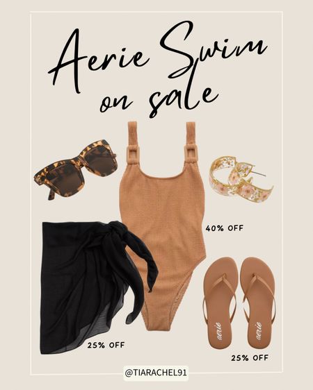 Aerie swim finds on sale! Use code “FREESWIMSHIP” to get free shipping! 

Spring break / resort wear / vacation outfit 

#LTKsalealert #LTKswim #LTKtravel