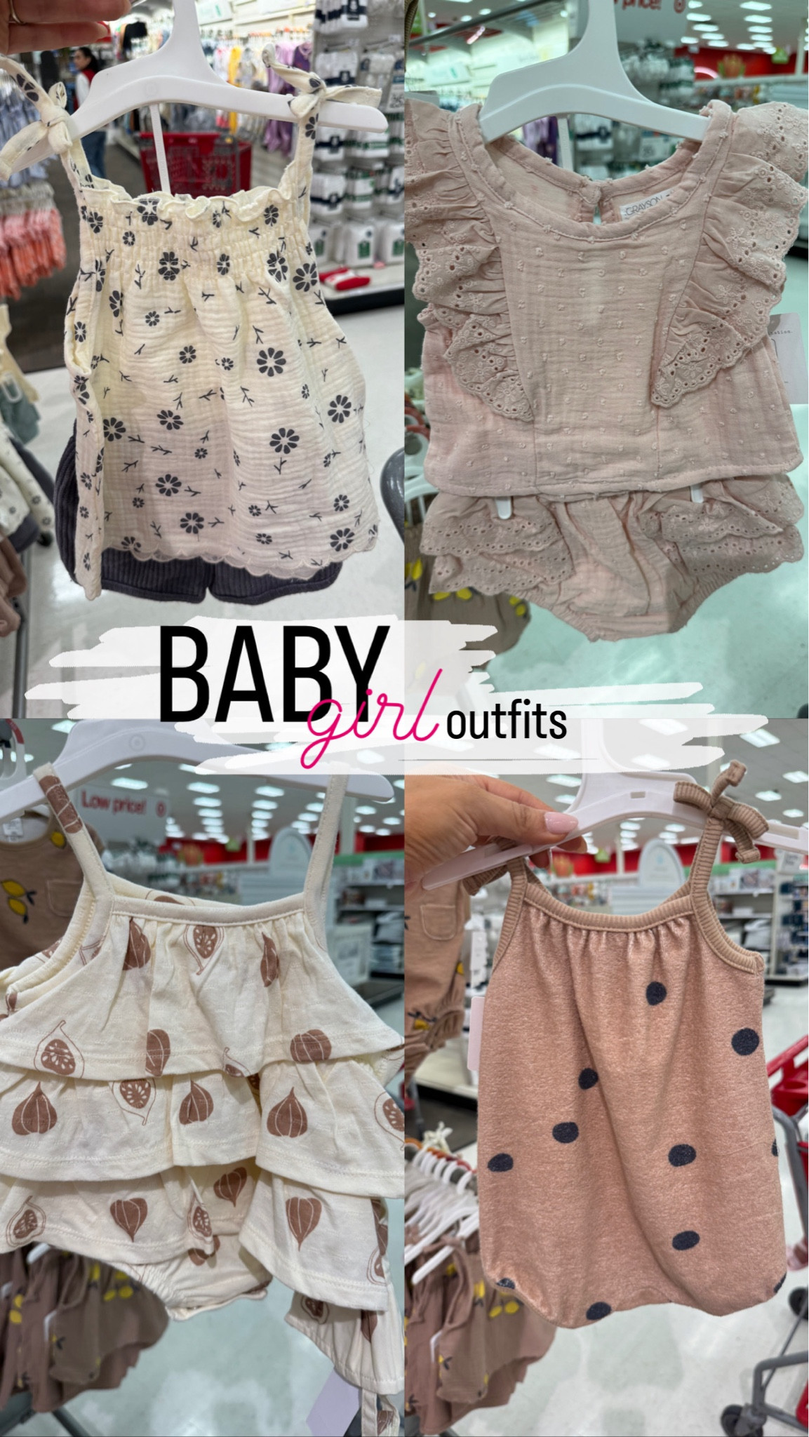How DARLING are these little outfits!!! Love every single one 🩷 

NB-24 Months 🎀

#LTKbaby #LTKxTarget #LTKkids