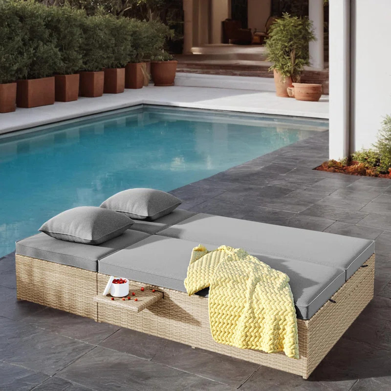 47.5" Outdoor Patio Daybed | Wayfair North America