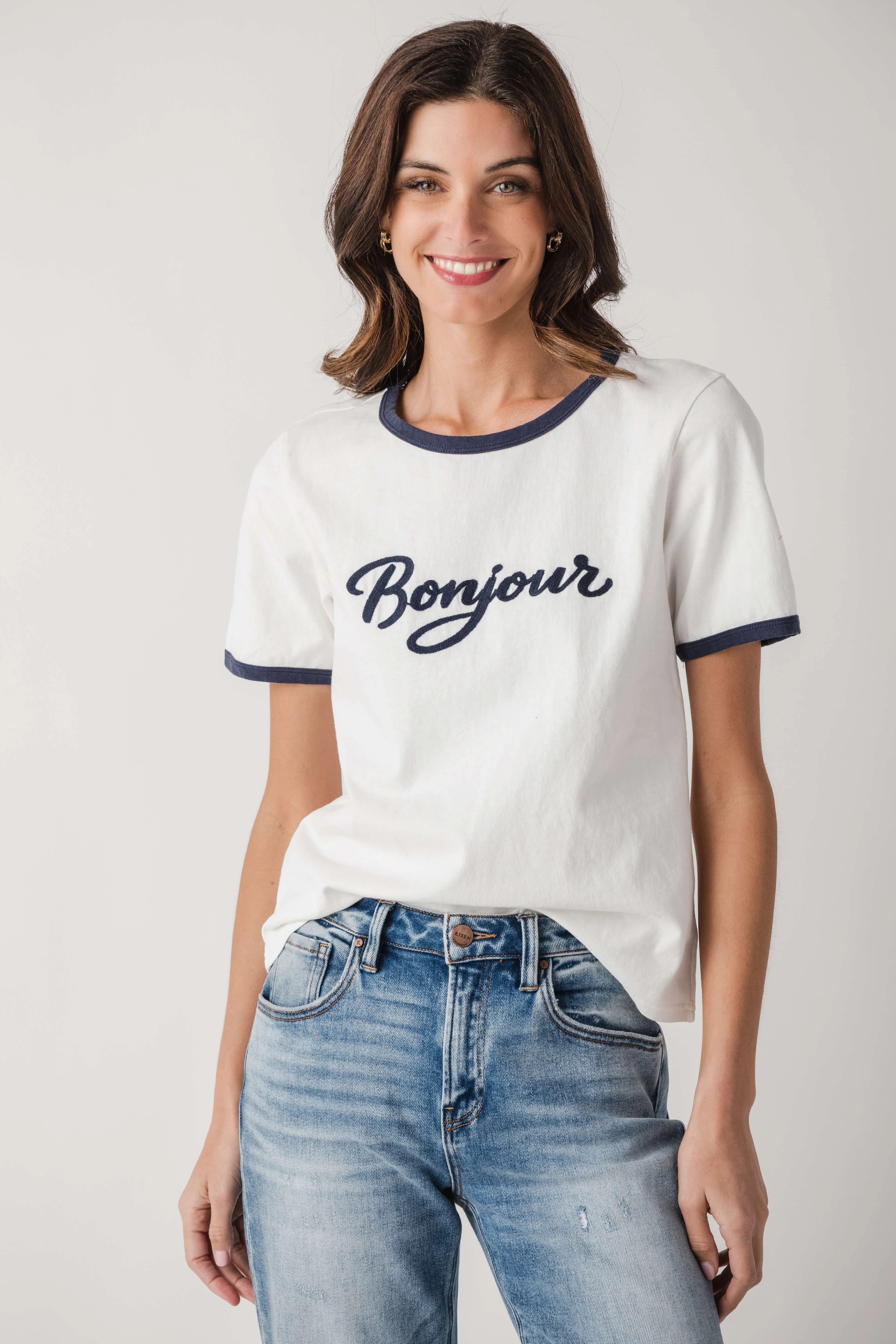 Raisonnel Bonjour Tee | Social Threads
