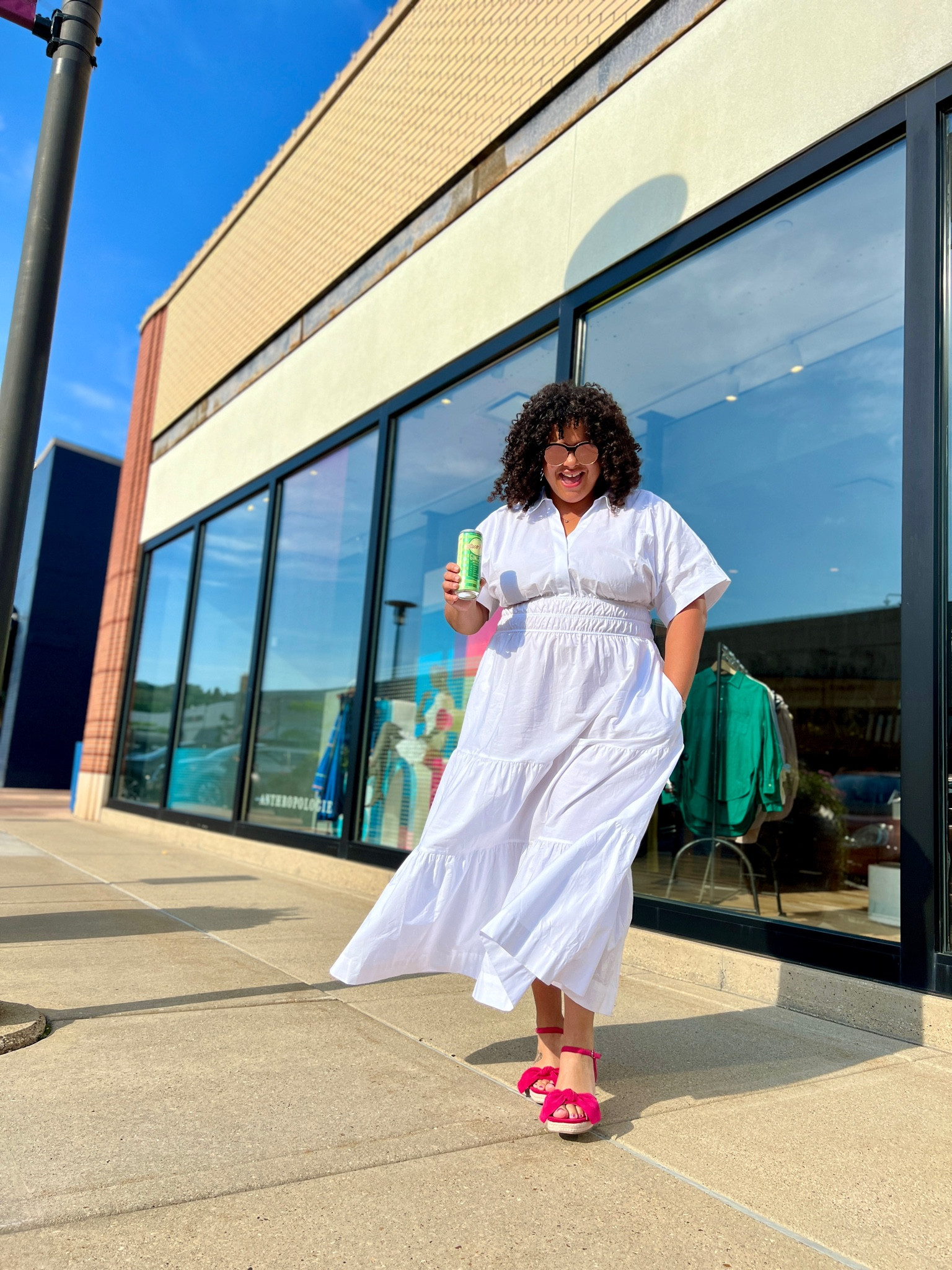Adding a pop of color with hot pink bow tie wedges (gifted) to this white maxi dress. The dress is on sold out in this color but comes in four more! And the wedges are less than $50! 

The wedges were gifted to me in exchange for my honest review.

#LTKFindsUnder100 #LTKShoeCrush #LTKSummerSales