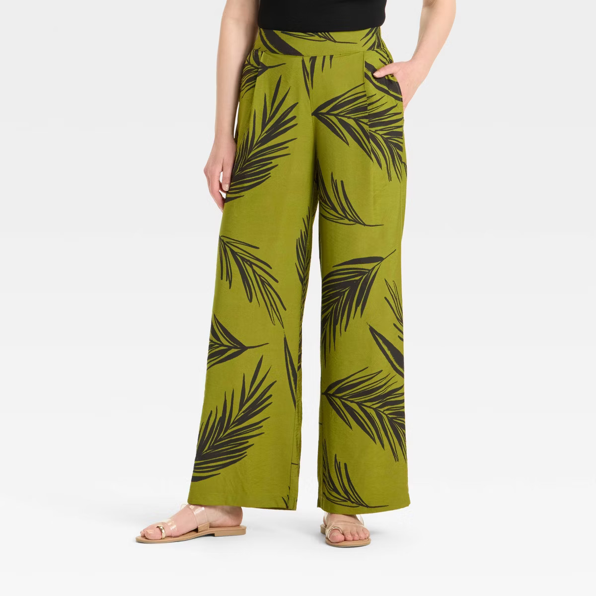 Women's High-Rise Wide Leg Pants - A New Day™ | Target