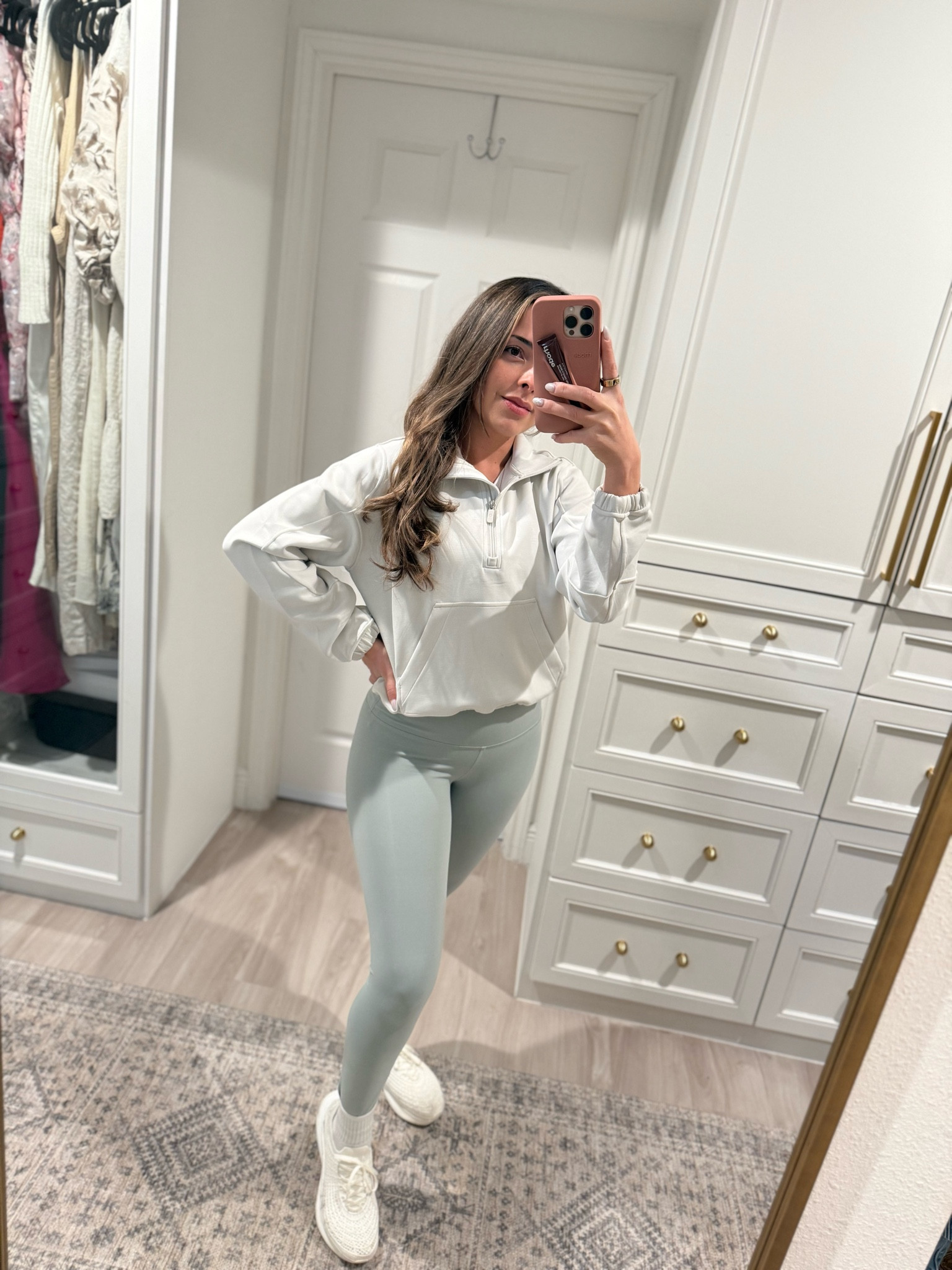 I loooove the Softstreme collection from Lulu! And the Wunder leggings are my absolute favorite! 

The exact legging color I’m wearing in the picture is out of stock, but I’m linking a similar shade that I absolutely love! I actually own the flare legging in that color and adore it.

#LTKShoeCrush #LTKTravel #LTKFitness