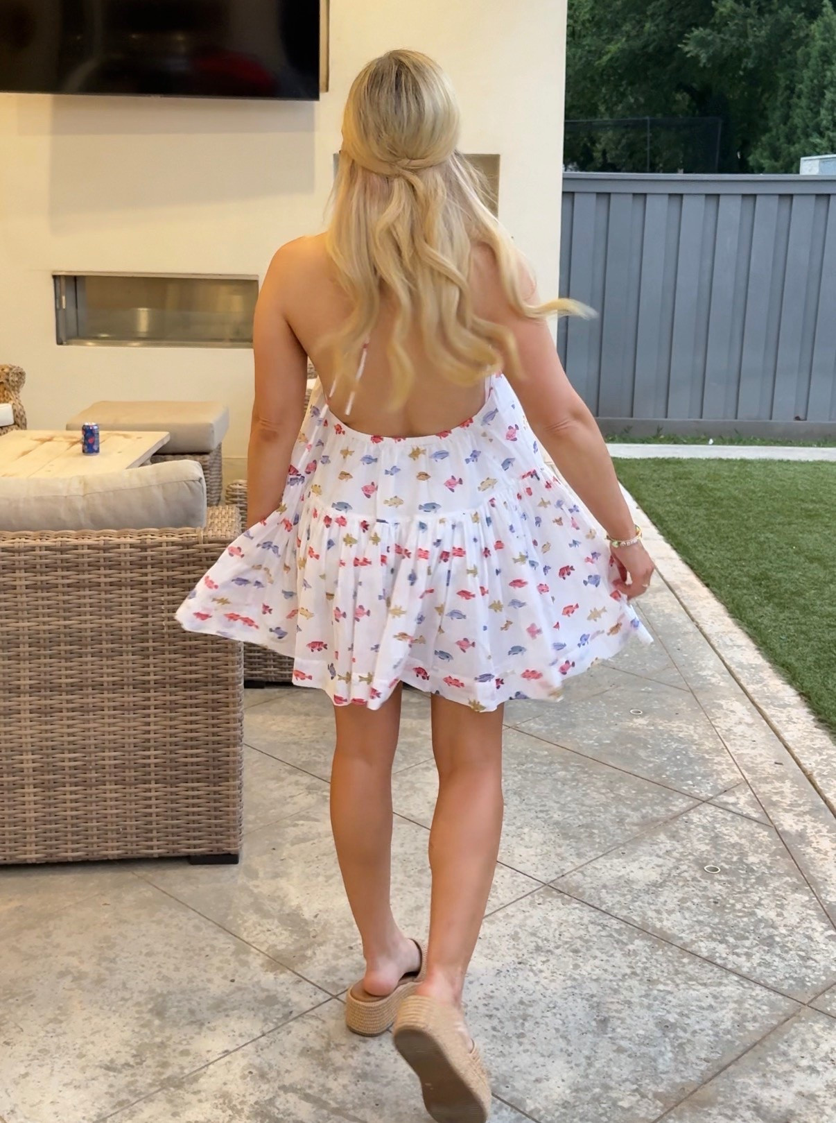 Obsessed with the back of this dress!