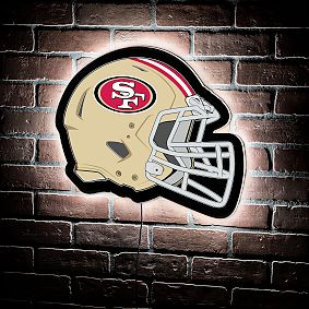 NFL Helmet LED Wall Decor | Pottery Barn Teen