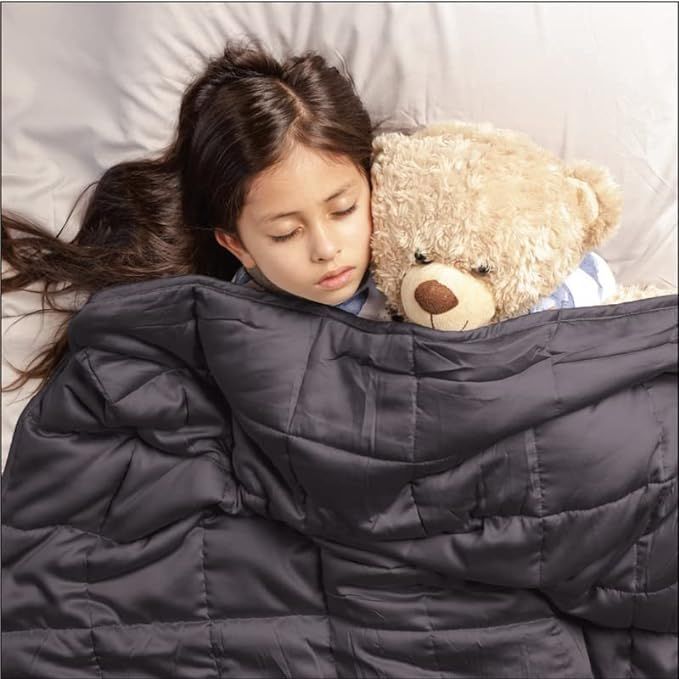 Luna [ Weighted Blanket Kids Bamboo Cooling] 100% Lyocell Premium Quality Weighted Blanket | Brea... | Amazon (US)
