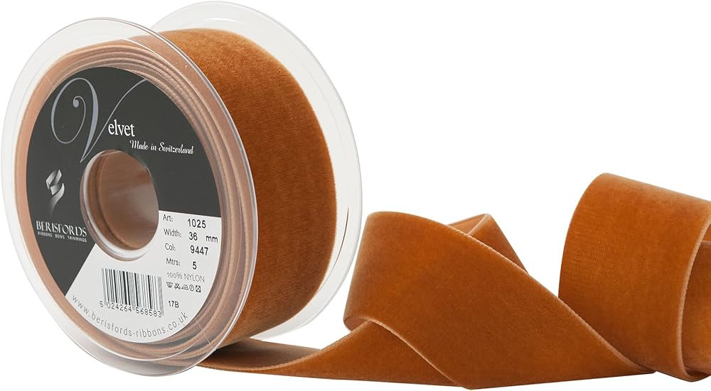 Berisfords Samtband, Kupfer, 10,2 x 3,6 x 10,2 cm. | Amazon (DE)