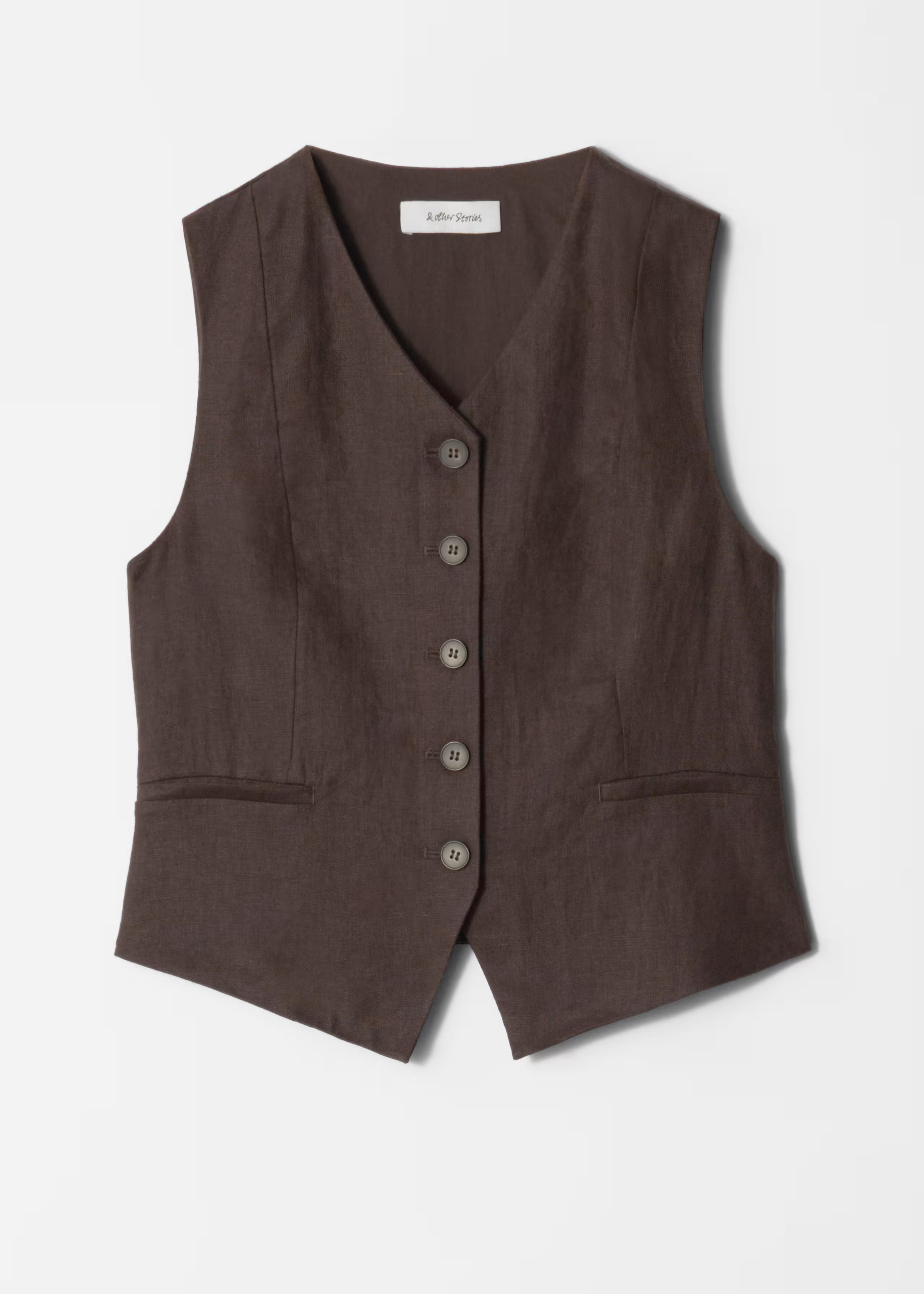 Tailored Linen Waistcoat | & Other Stories EU