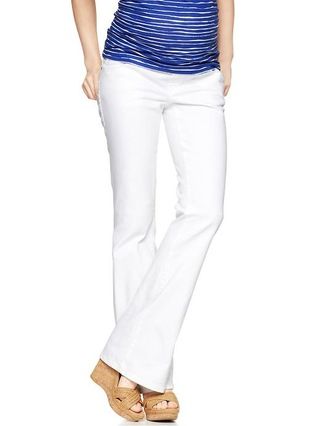 Gap 1969 Full Panel Long & Lean Jeans - white | Gap US