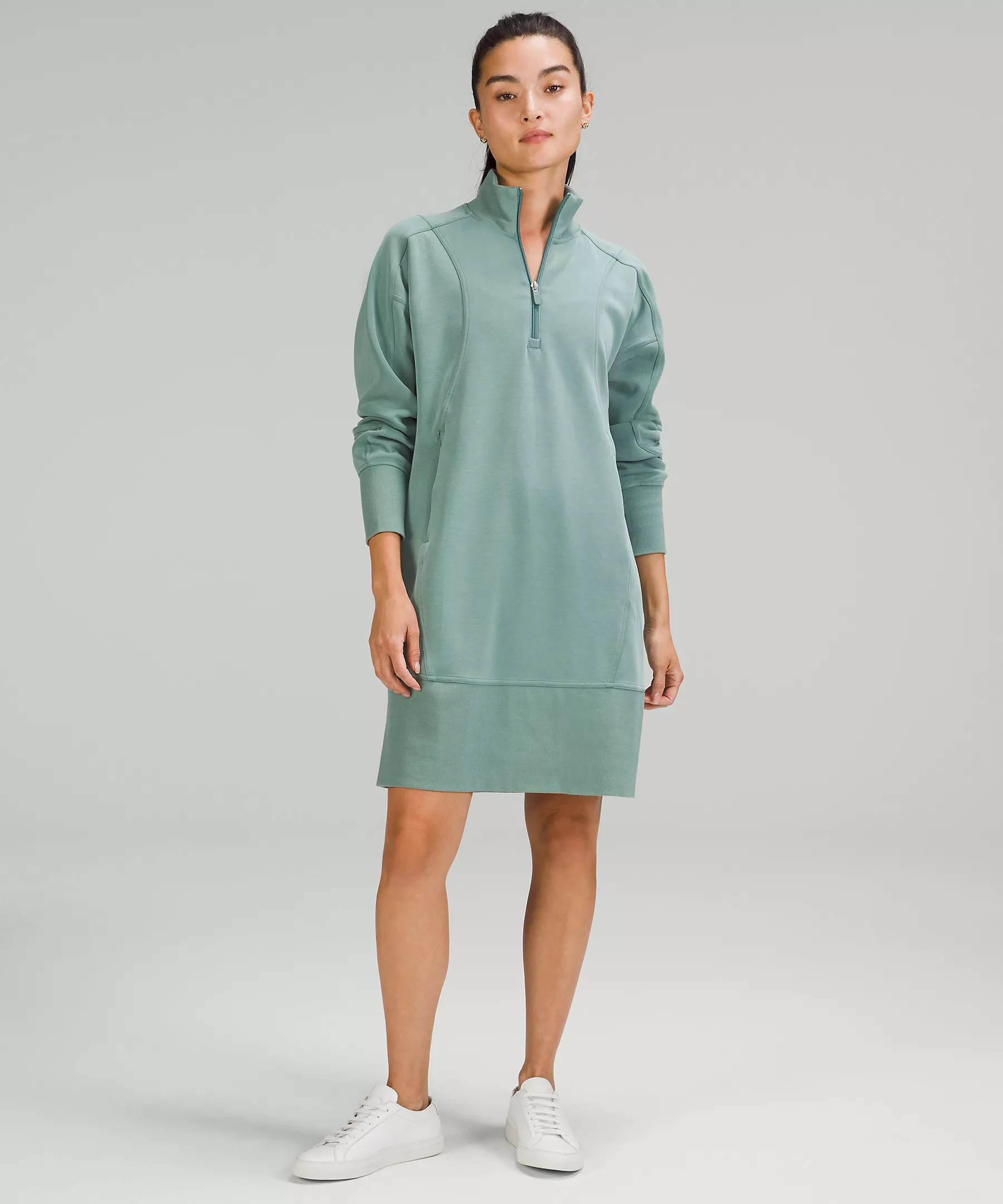 Softstreme Long-Sleeve Half-Zip Dress | Lululemon (US)