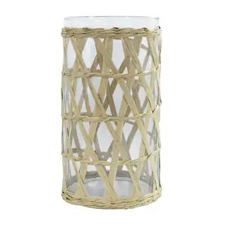 8" Glass Vase with Rattan Cover by Ashland® | Michaels Stores