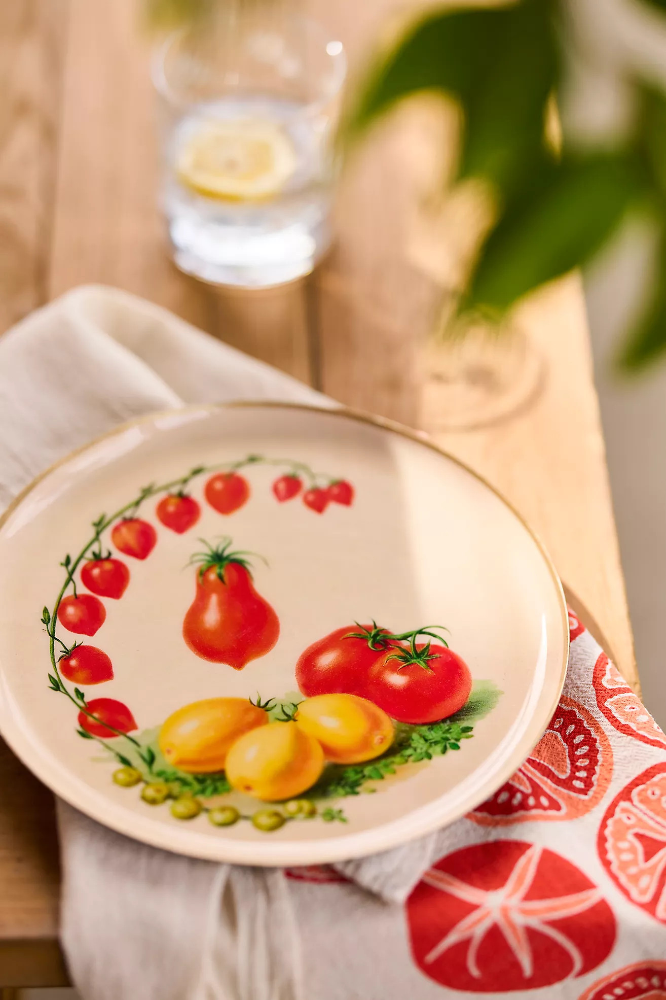 Printed Archival Tray, Small Round | Anthropologie (US)