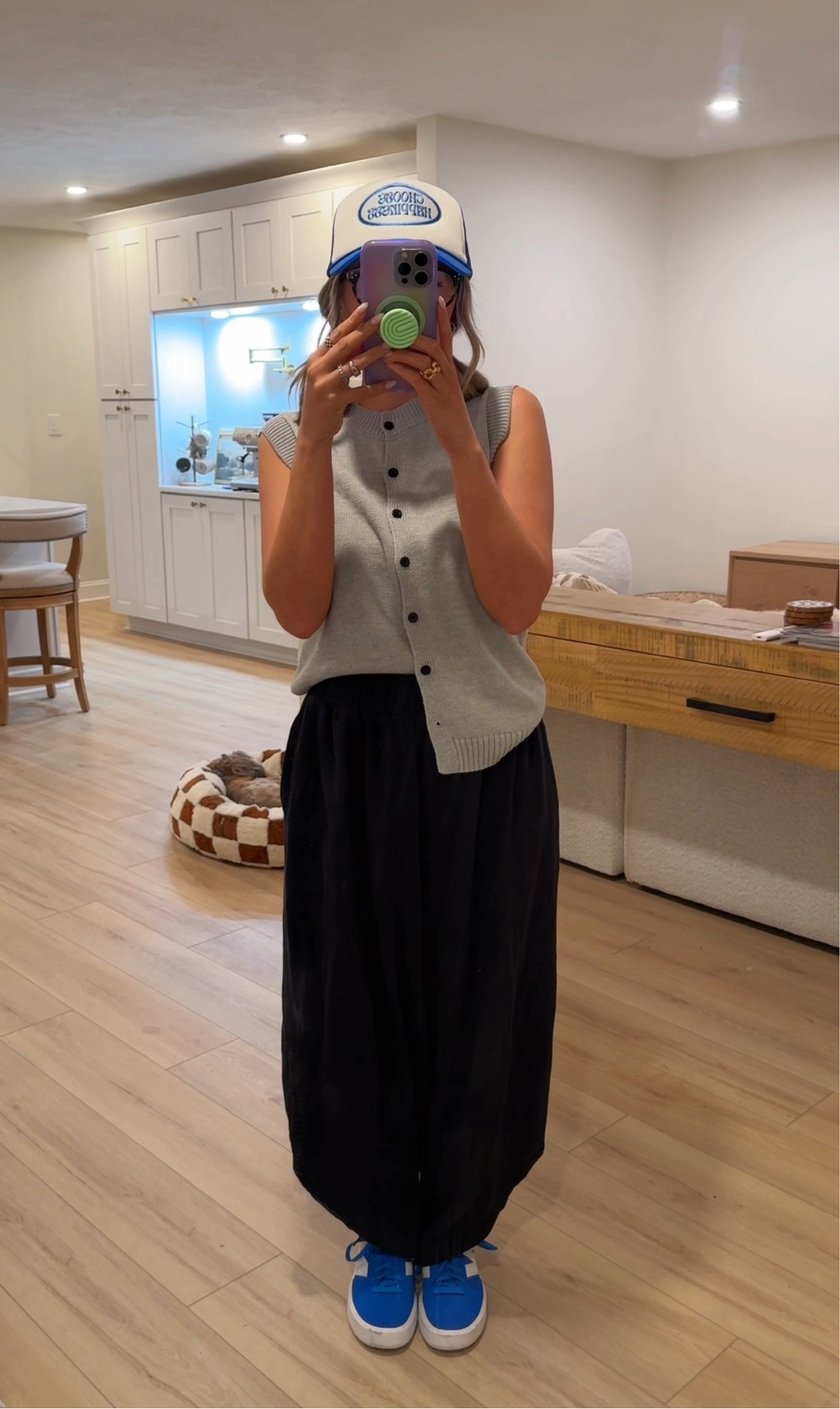 I’m wearing size small in both the vest and pants. My exact Popsocket is sold out so I linked another color! Promo codes: Eye Buy Direct - CHARLIE2024 

#LTKFindsUnder100 #LTKStyleTip #LTKFindsUnder50