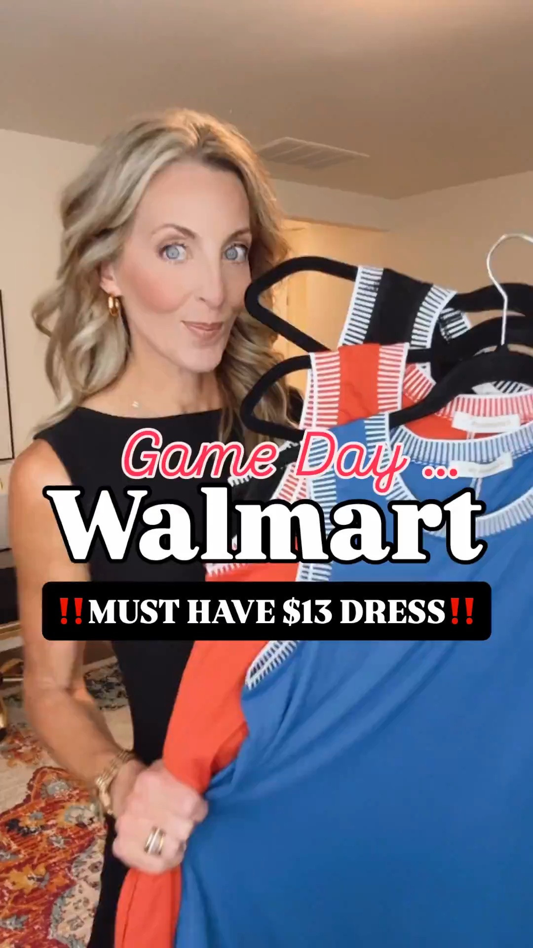 Who’s ready for college football!! We are officially SIX Saturdays away from the kick‑off and Walmart is getting me in the spirit with this $13 dress that’s perfect for those early HOT games!! Comment FUN to get these links and more!! 

Game day easy when the main part (dress) is only $13.  I picked three colors and three colleges and added some Amazon accessories just in time for tailgate. We all know we take tailgating seriously in the south. This dress will be perfect for when the temperature is hotter than the face of the Sun!! ☀️ #LTKStyleTip #LTKFindsUnder50  #LTKStyleTip