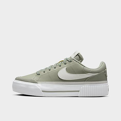 Nike Women's Court Legacy Lift Casual Shoes in Green/Jade Horizon Size 7.5 | Finish Line (US)