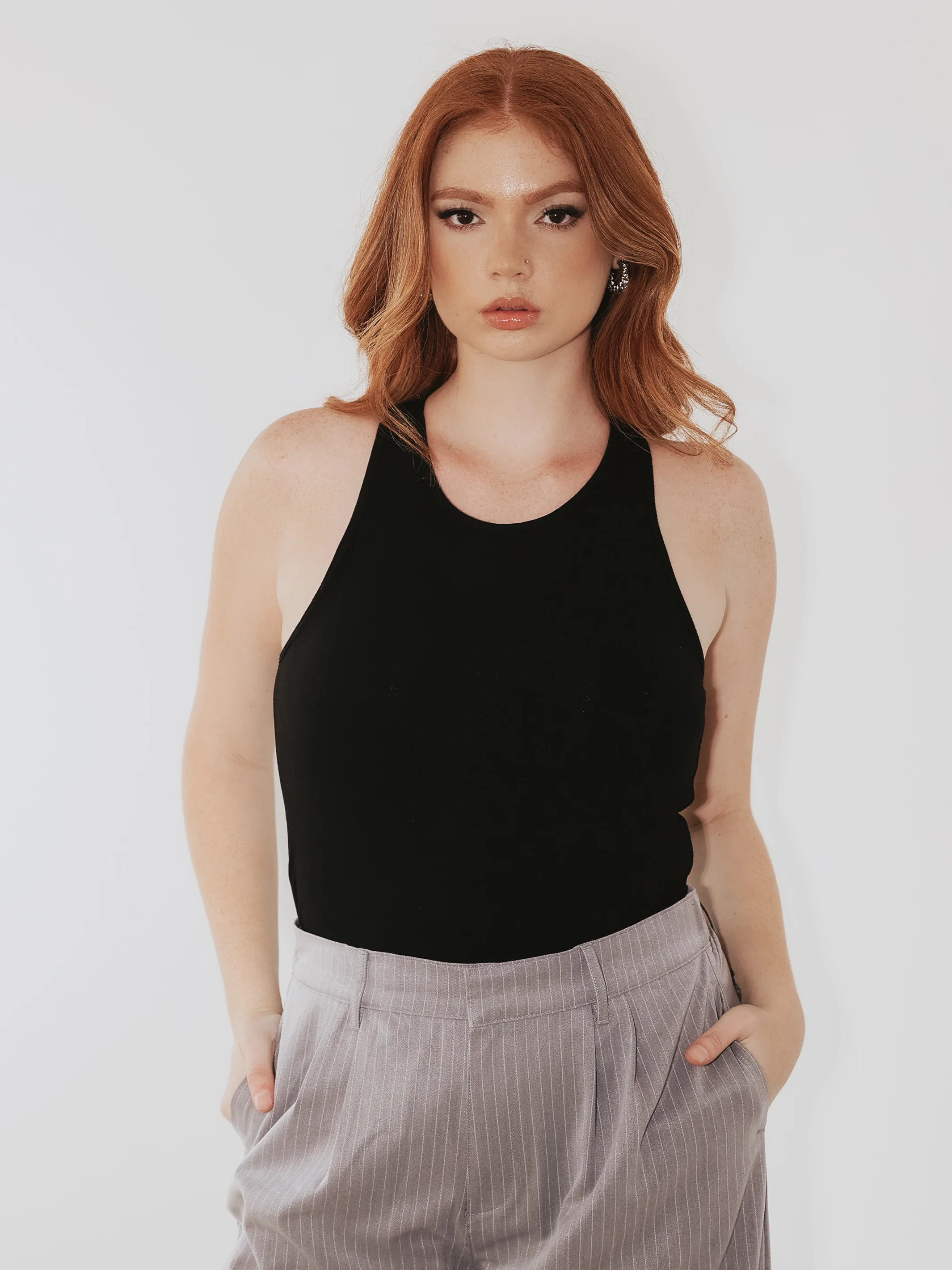 Loose High Neck Brami (Full Length) | Klassy