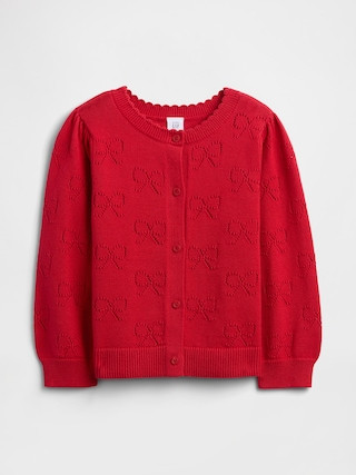 babyGap Pointelle Cardigan | Gap Factory