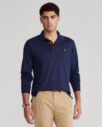 Classic Fit Soft Cotton Long-Sleeve Polo Shirt | Bloomingdale's (US)
