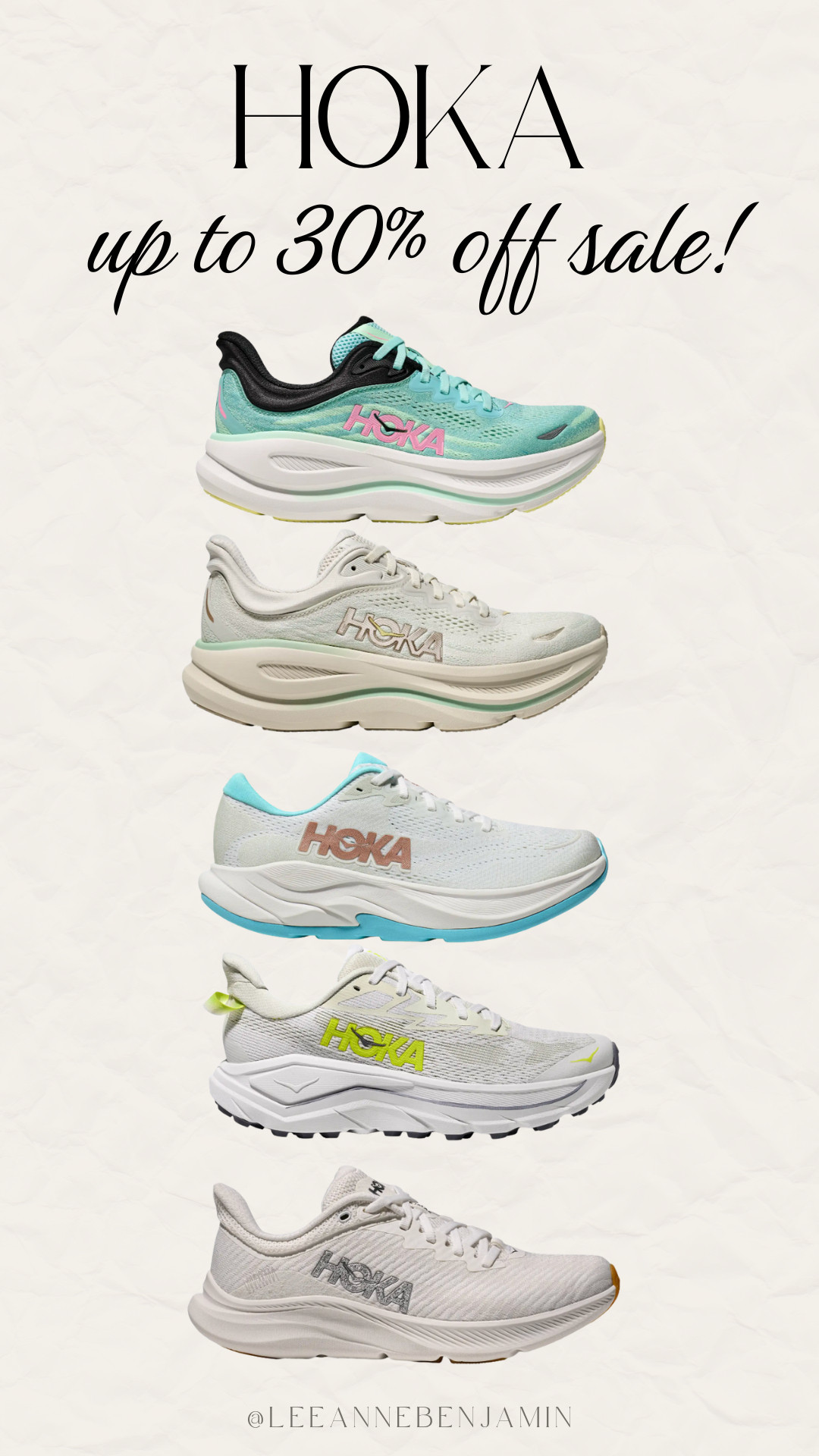 up to 30% off of HOKA's!  

 #LTKfitnessgoals #LTKActive #LTKSaleAlert