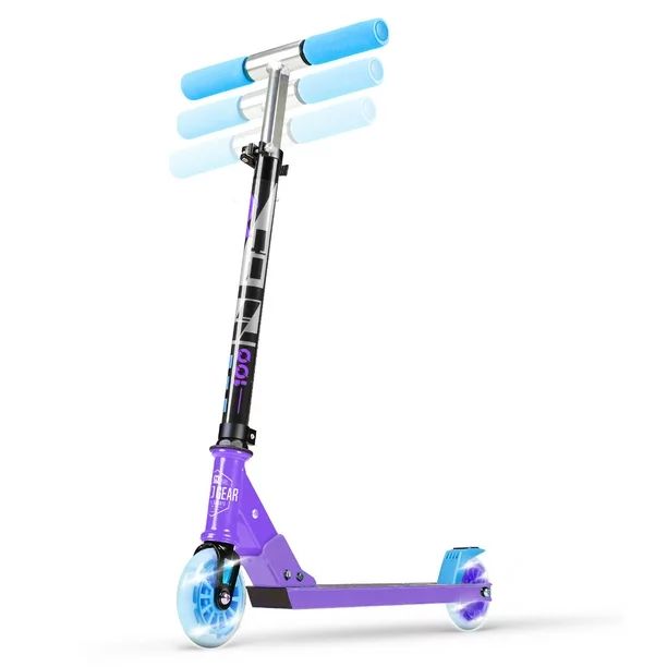 Madd Gear Rize 100 Folding Kids Kick Scooter - Light Up Wheels - Height Adjustable - Lightweight ... | Walmart (US)