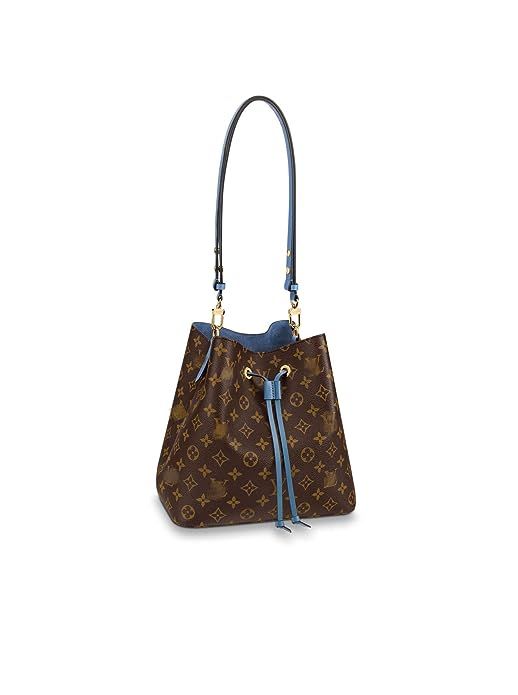 HPASS Classic NéoNoé Tote Bag Monogram Shoulder Bag for Women/BLUE (Blue) | Amazon (US)