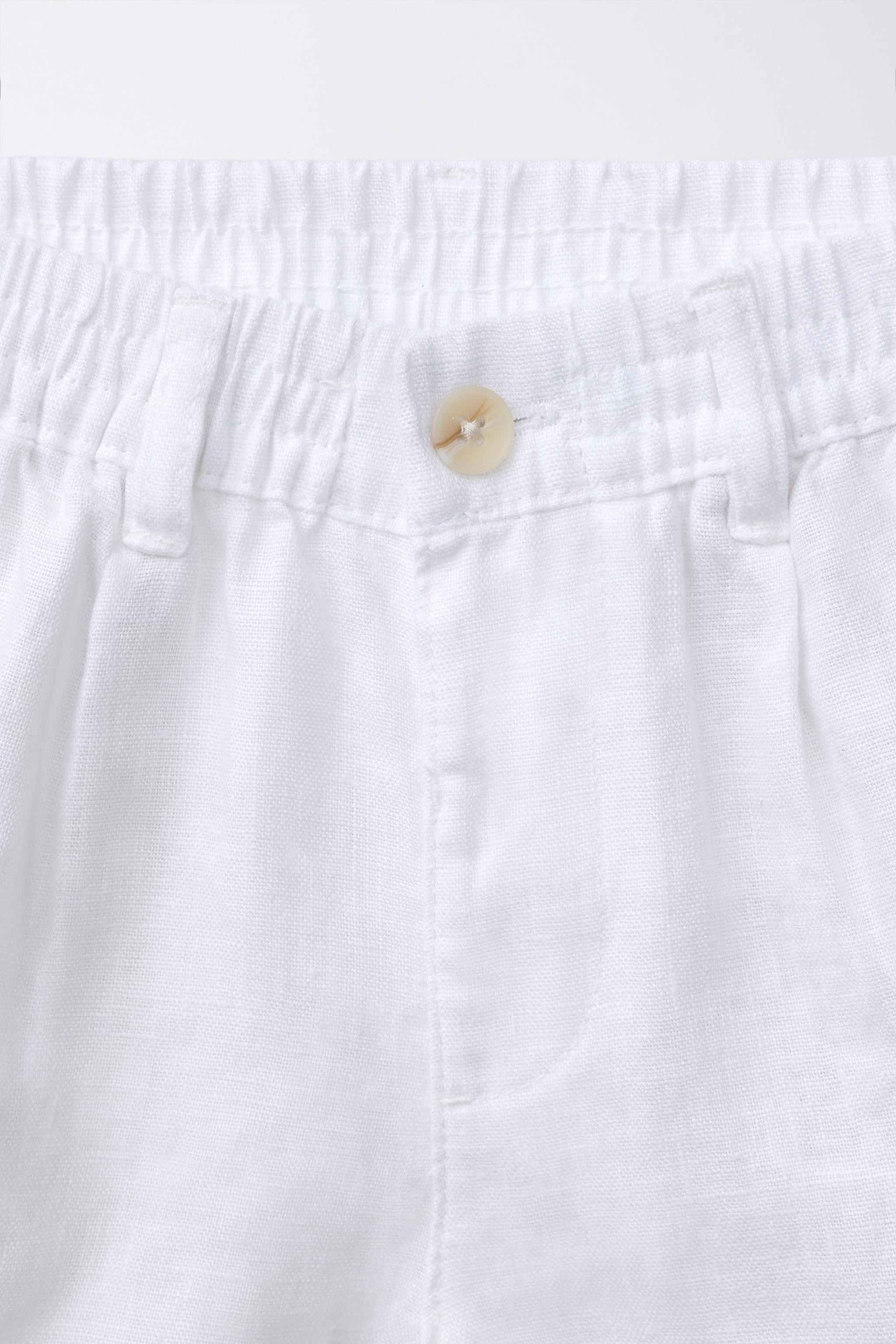 100% LINEN SHORTS | Zara US