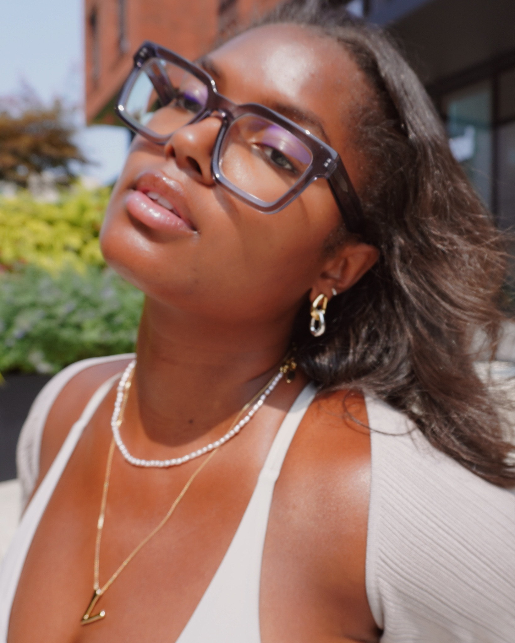 New jewelry I love! I think these earrings are so cool and this pink pearl necklace is so beautiful  

#LTKStyleTip #LTKNYFW #LTKBeauty