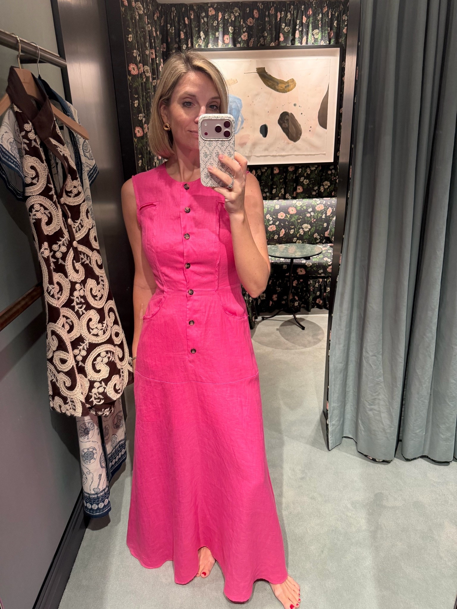 Pink dress for events, special occasions, work.

#LTKootd #LTKOver40 #LTKWedding