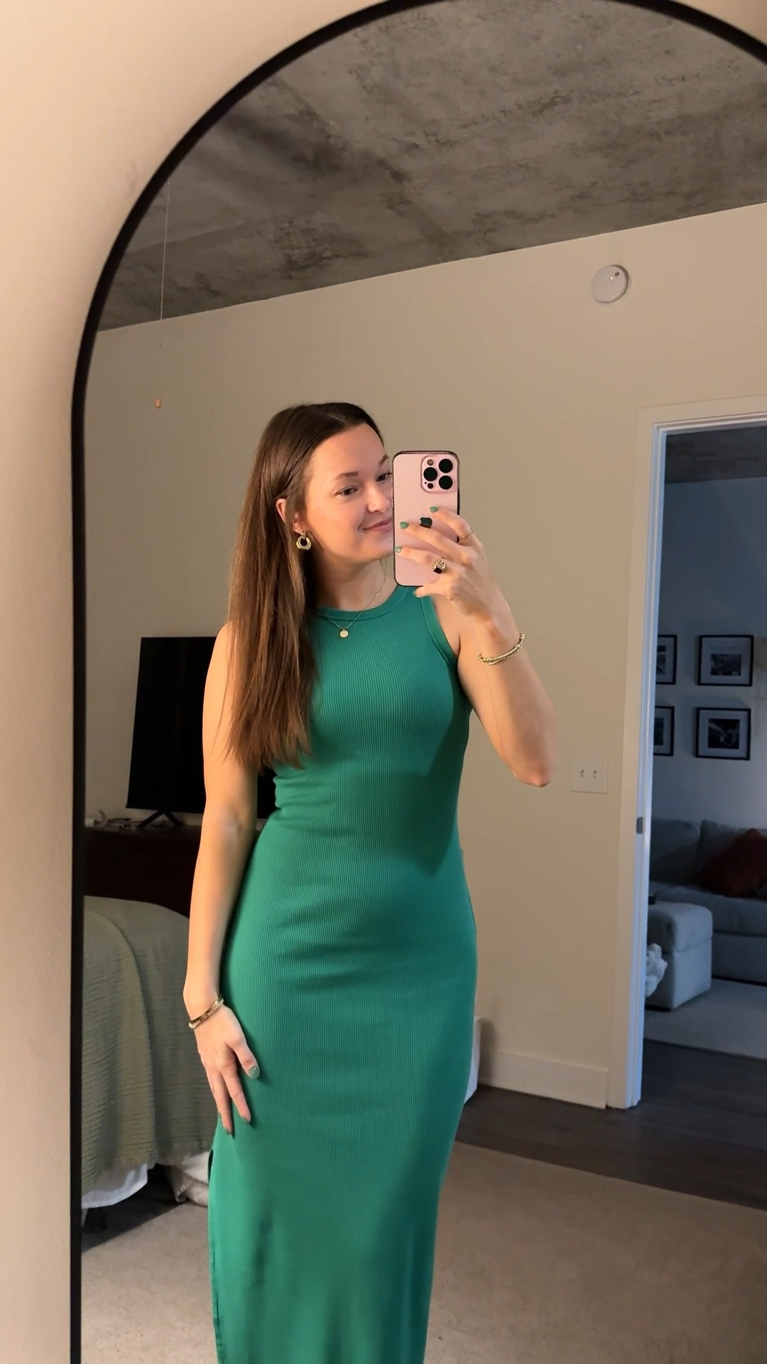 🍀💚 Green maxi dress

#LTKSpringSale #LTKSeasonal