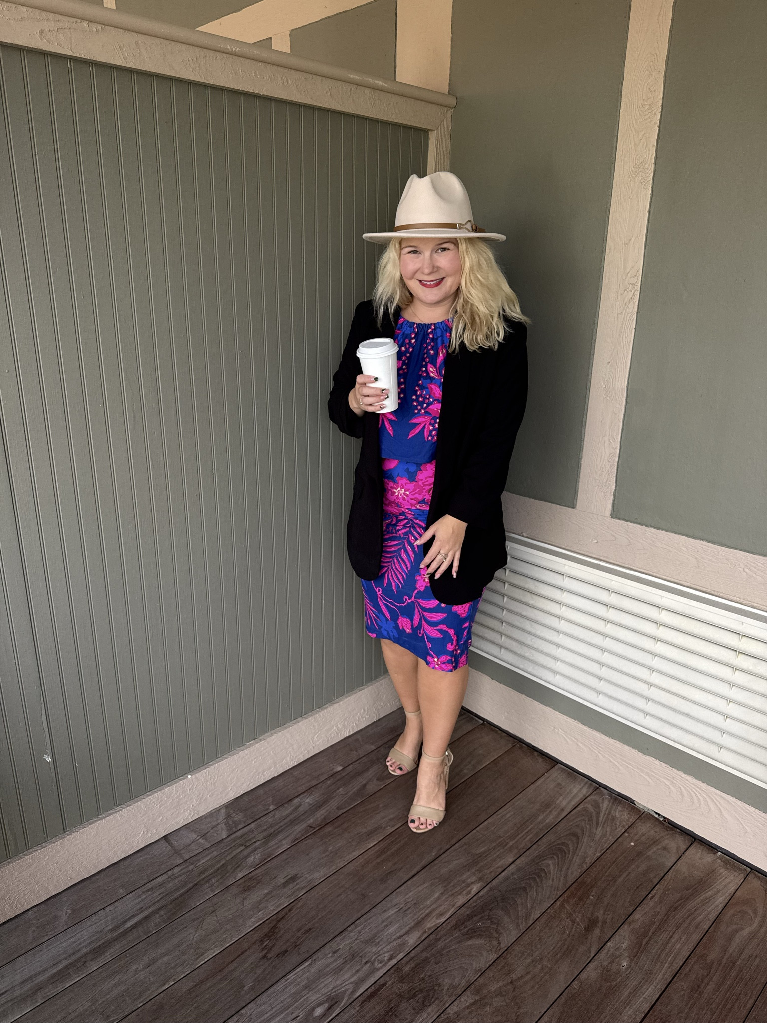 Tuesday ootd. Lilly Pulitzer has the best dresses whether for summer, weddings, or work wear