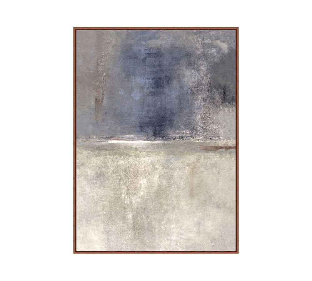 Denim Sky 1 Framed Canvas, 27&amp;quot; x 37&amp;quot; | Pottery Barn (US)