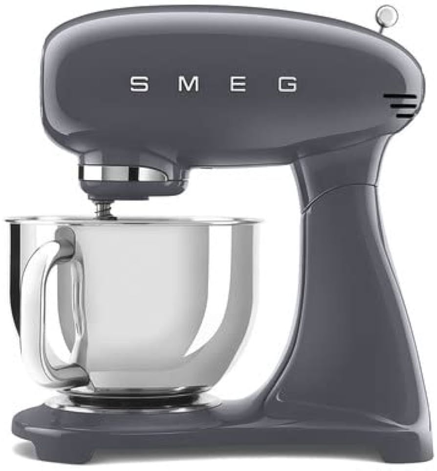 SMEG 50's Retro Stand Mixer with Accessories Slate Gray SMF03GRUS | Amazon (US)
