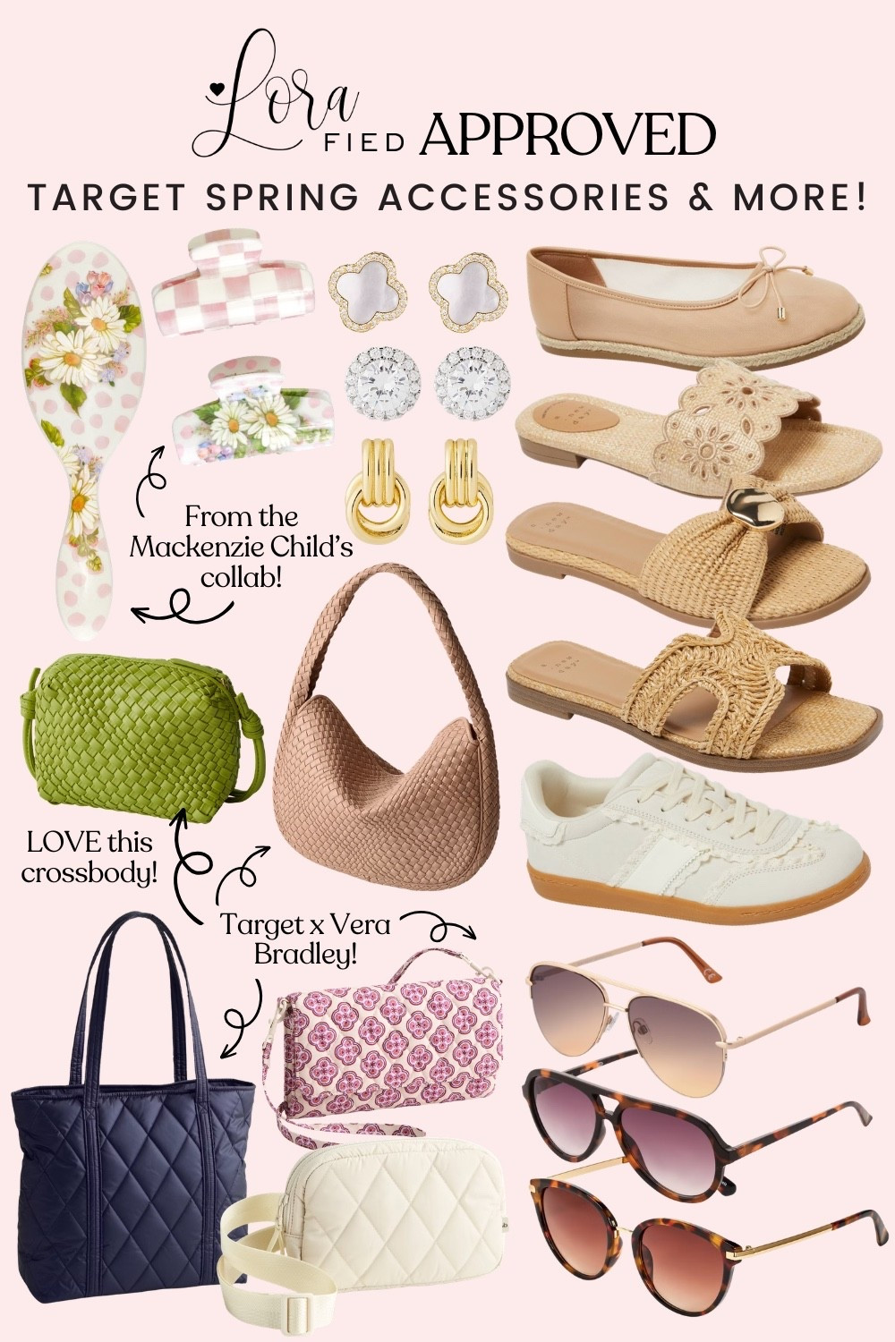 LORAfied Approved Target Spring Accessories 🤍
spring accessories, spring shoes, spring sandals, spring fashion, target fashion, looks for less

#LTKSeasonal