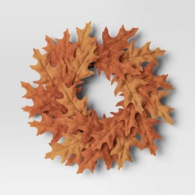 Mini Oak Leaf Wreath - Threshold™ | Target