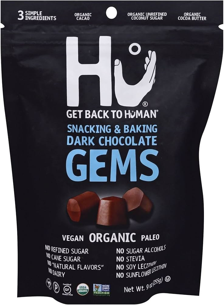 Hu Dark Chocolate Gems, 9 oz | Amazon (US)