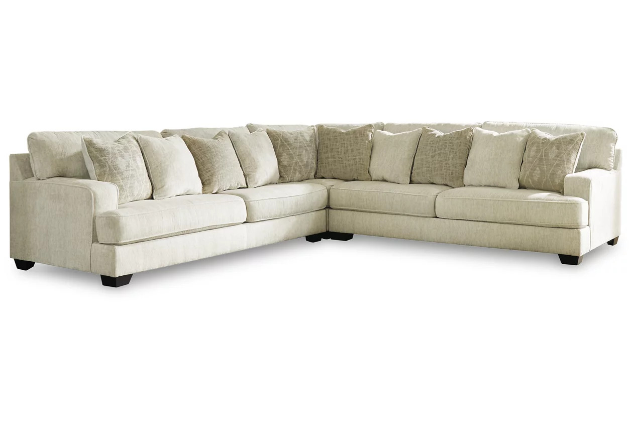Rawcliffe 3-Piece Sectional with Ottoman | Ashley Homestore