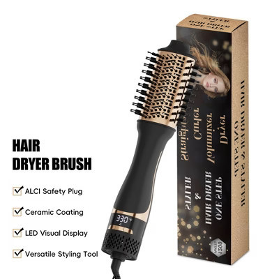 NICEBAY Hair Dryer Brush, Blow Dryer Brush with Display Screen, One Step Hot Air Brush for Hair Drying, Styling and Volumizing | Target