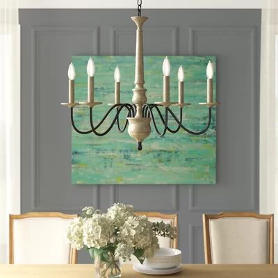 Helen 6-Light Candle Style Classic / Traditional Chandelier | Wayfair North America