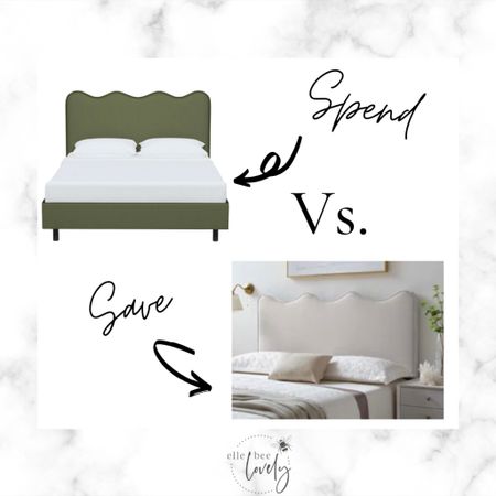 Spend Vs. Save with these adorable scalloped headboards ❤️

#LTKhome
