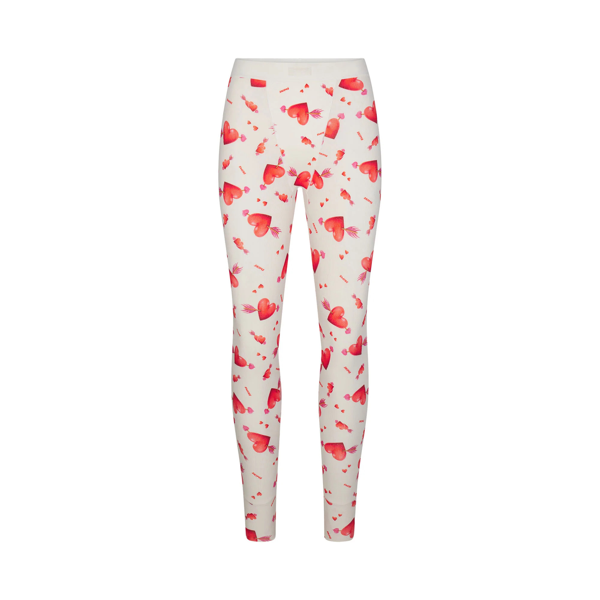 COTTON RIB LEGGING | MARBLE HEART AND ARROW | SKIMS (US)