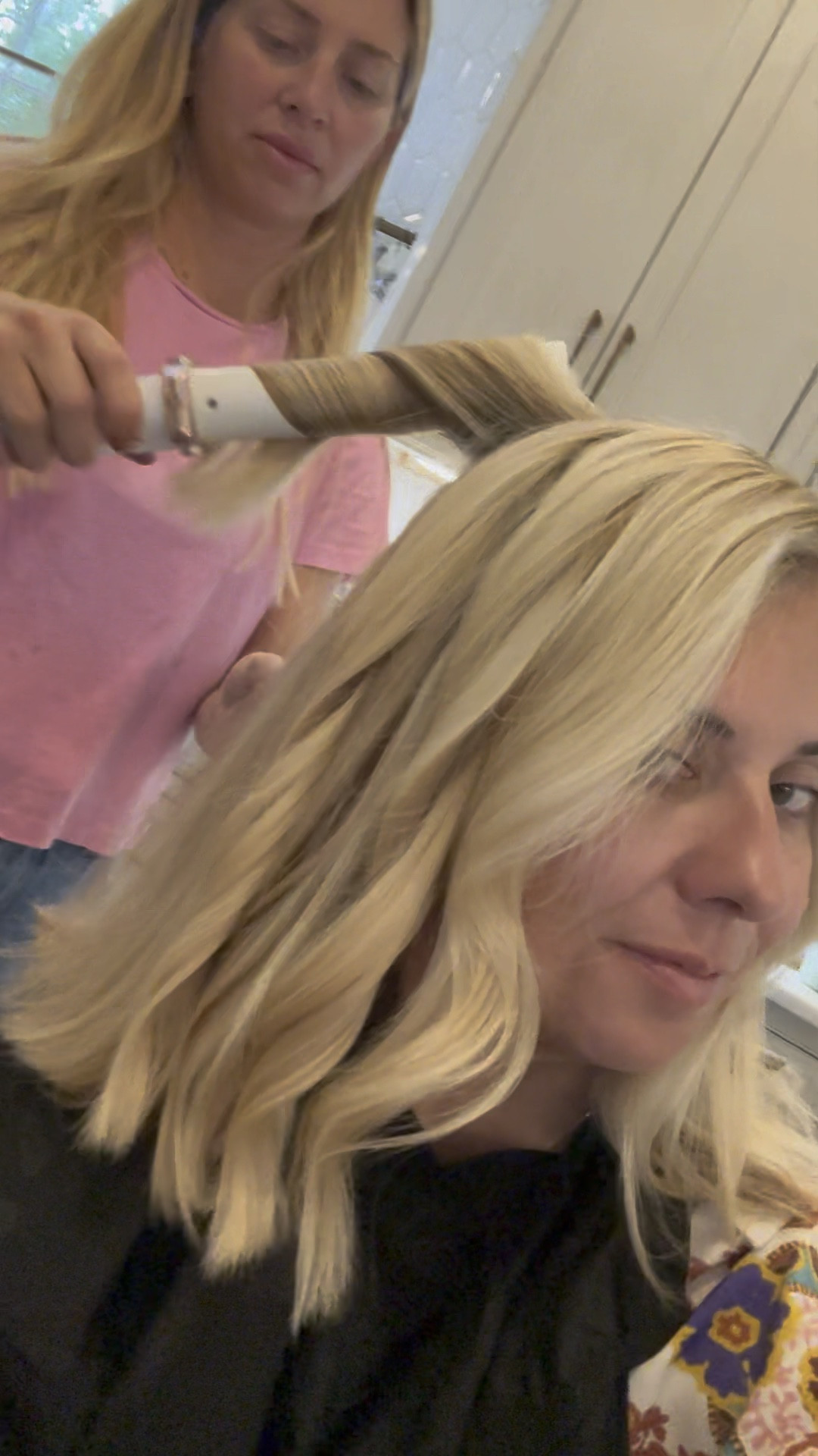 As close as I get to a hair tutorial!
Trust me- get this curling iron… I use it even to just remove creases after a good nights sleep too 🙌🏻

#LTKBeauty #LTKOver40 #LTKStyleTip