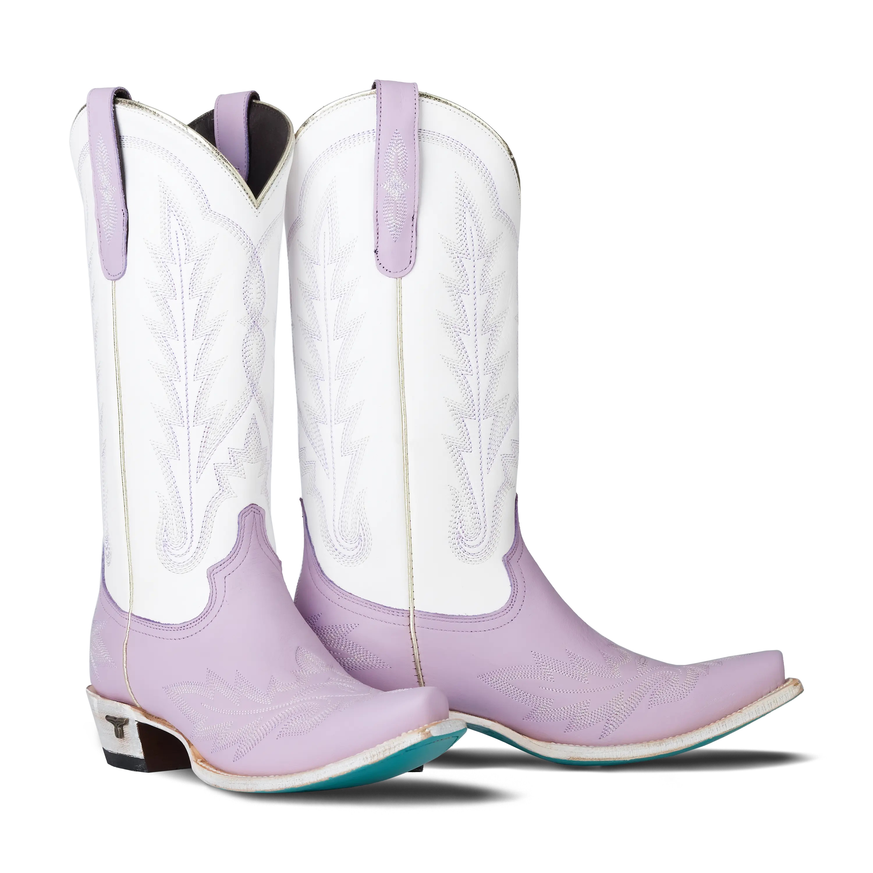 Lexington Boot - Lovely Lavender/Matte White Lovely Lavender / 10 | Lane Boots