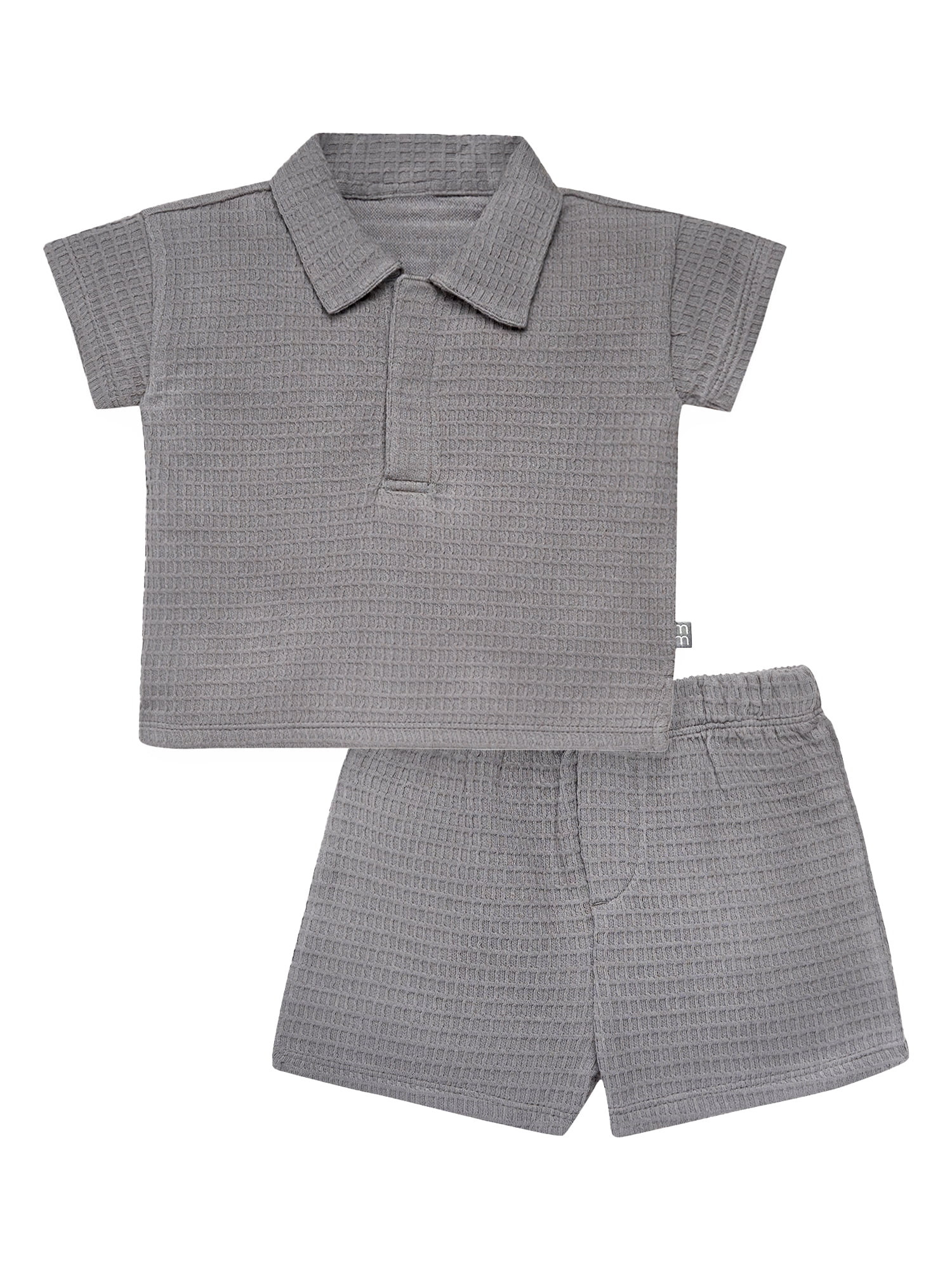 Modern Moments by Gerber Baby Boy Short Sleeve Shirt and Short Outfit Set, 2-Piece, Sizes 0/3 Mon... | Walmart (US)