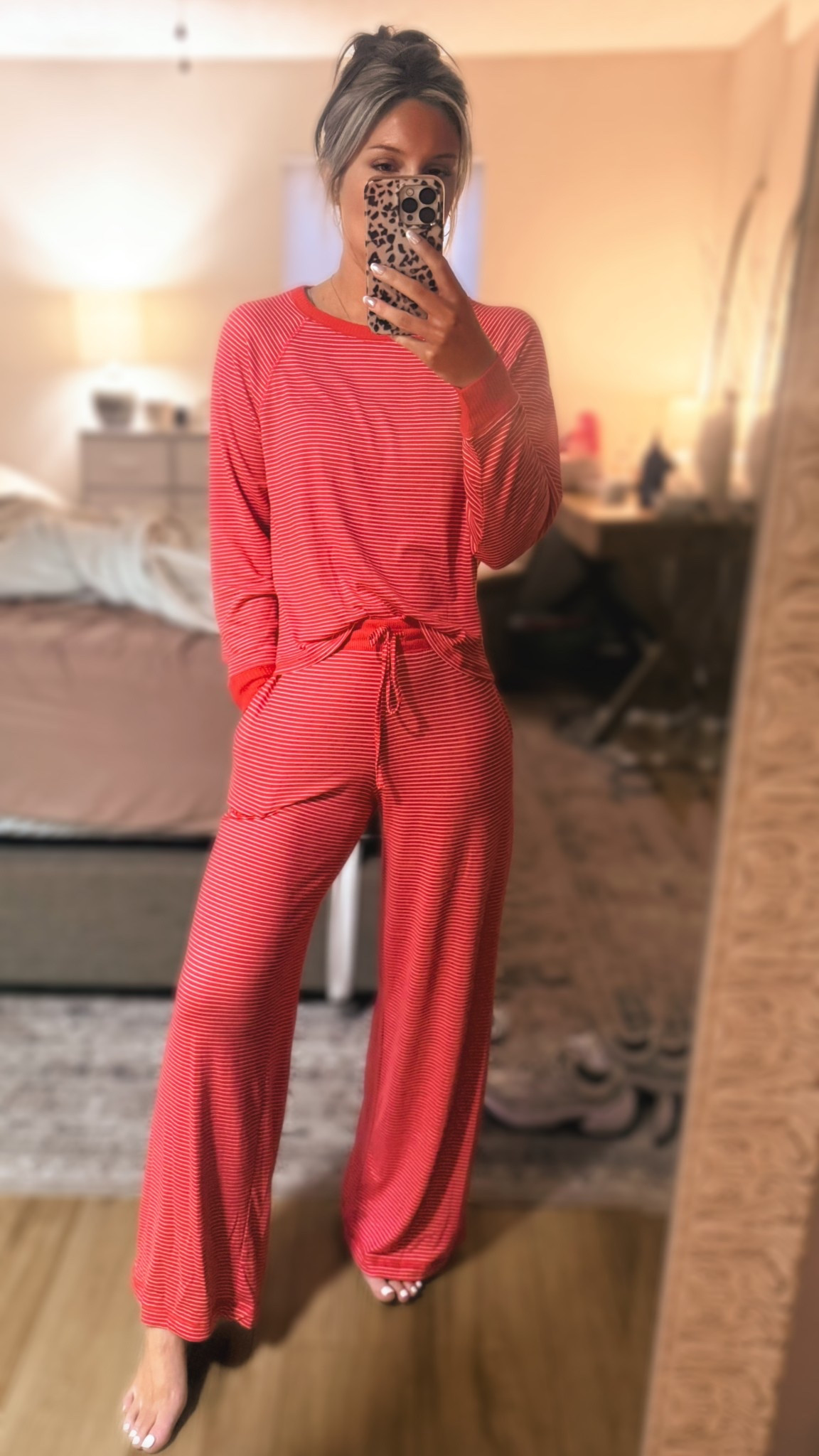 Walmart pjs! I will buy every print 🤣 wearing a xs 

#LTKFindsUnder100 #LTKSeasonal