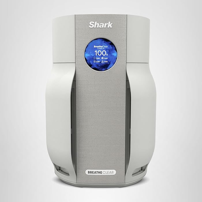 Shark BreatheClear with NeverChange, Intelligent Air Purifier for Home, HEPA-Exceeding In Every M... | Amazon (US)