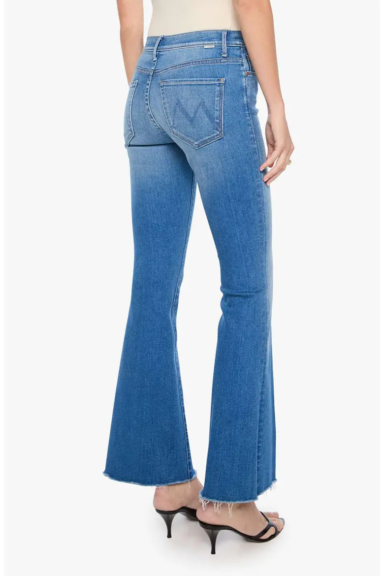 The Lil' Weekend Fray Hem Flare Leg Jeans (Women) | Nordstrom | Nordstrom