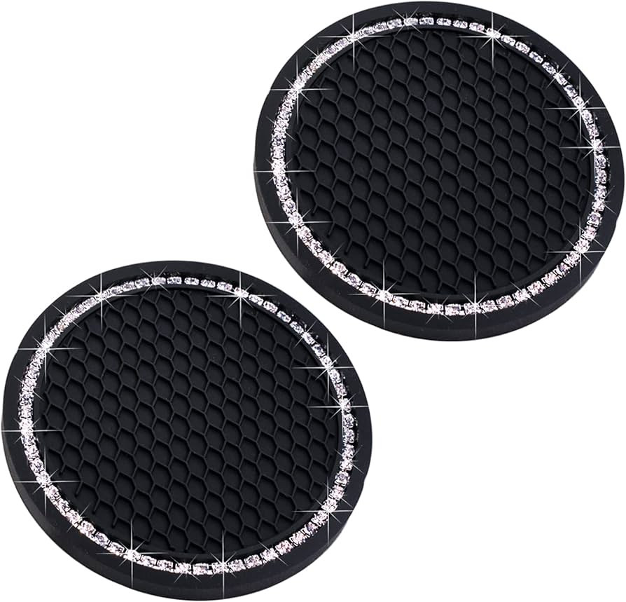 Universal Vehicle Bling Cup Holder Insert Coaster Car Interior Accessories-2.75 inch Silicone Ant... | Amazon (US)